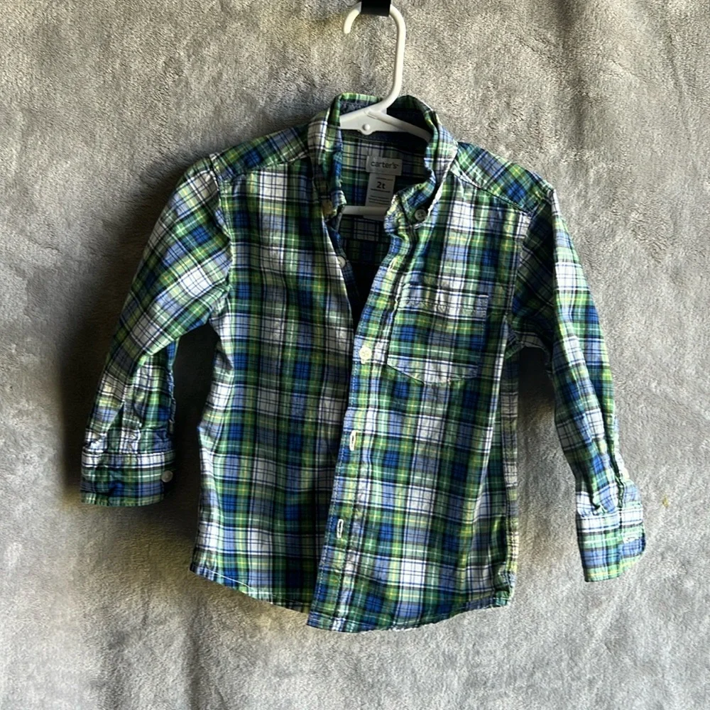 Carters button down (used) - Picture 1 of 3